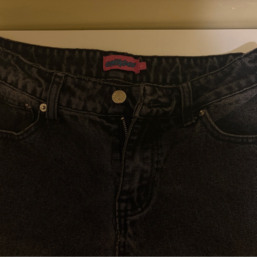 Edikted High Rise Black Jeans